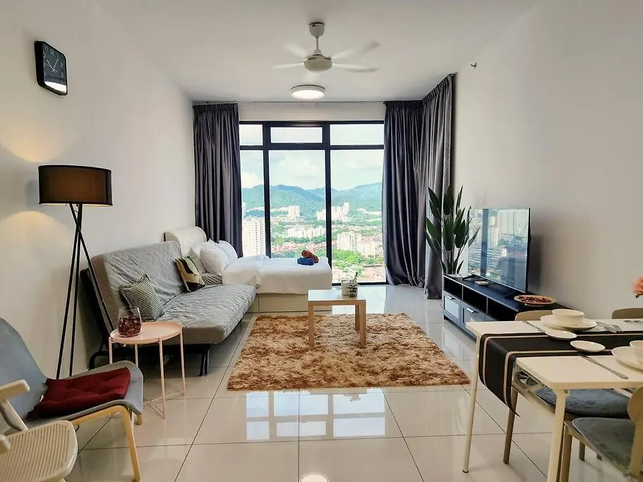 Skypool 2Br 8Pax Premium Suites Beacon Georgetown Penang