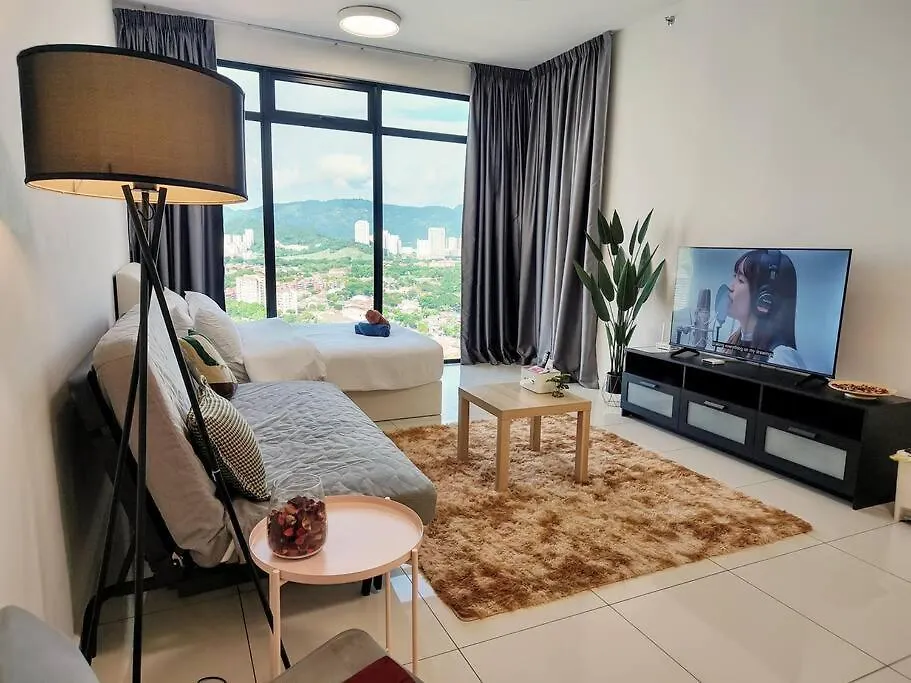 Apartment Skypool 2Br 8Pax Premium Suites Beacon Georgetown Penang